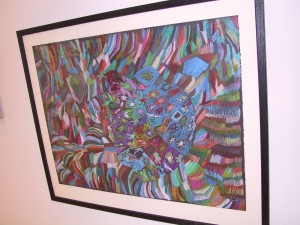 Work by Fragoso currently on display at the NIAD Gallery.