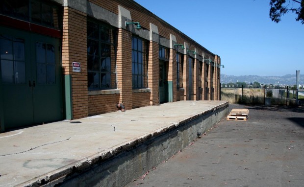 The Oil House at Ford Point could soon be the home for a Rosie the Riveter Visitor's Center, if the National Parks Service and the property developers can reach an agreement on the terms of a lease. Photo by Ian A. Stewart.