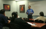 Alberto Medrano teaching