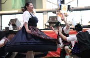 The Golden Gate Bavarian Club wowed with traditional costumes and energetic dance moves (Photo: Sarah Phelan).