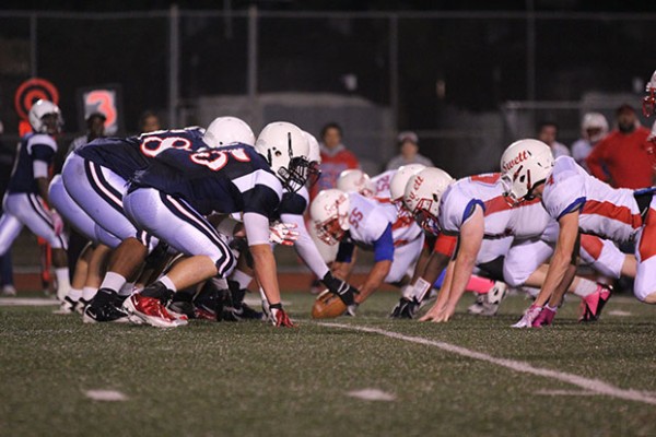 Although the Oilers made some good plays, only Swett scored touchdowns. (Photo by: Sara Bernard)