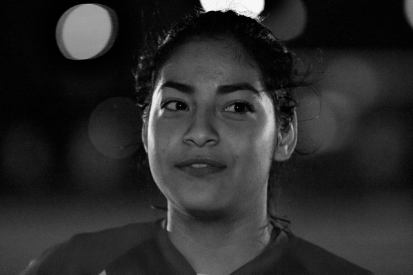 After the match, freshman Rebecca Paz was looking forward to her first postseason. "We are extremely excited,” Paz said. “We didn’t get any wins this year, but hopefully we will get a win in the playoffs.” (Photo by: Lauren Kate Rosenblum)