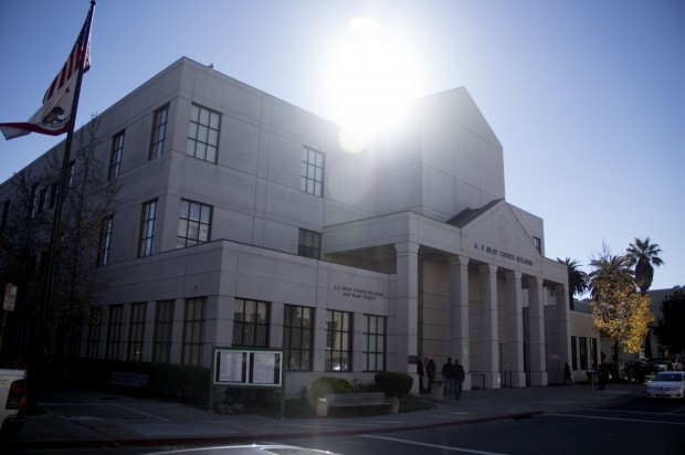 The trial for the double homicide in 2009 continued with testimony at the A.F. Bray Courts Building in Martinez (Photo by: Rachel de Leon)