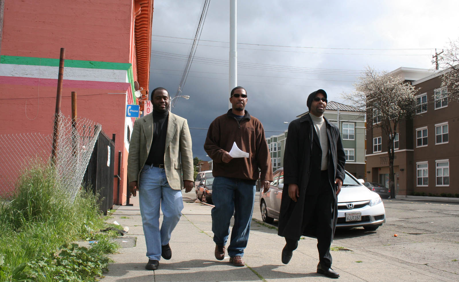 Black men take to streets with message of peace - Richmond Confidential