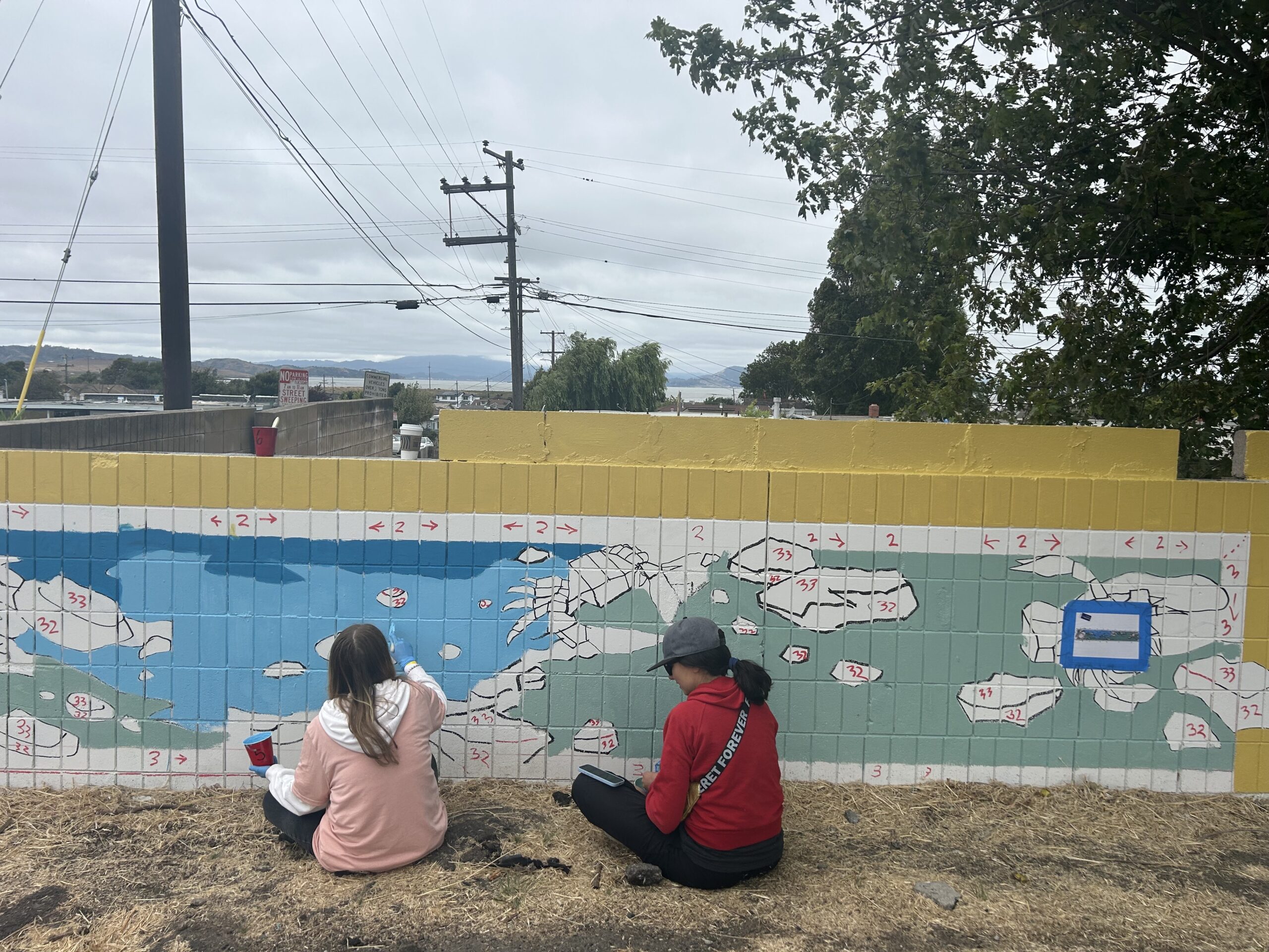 Parchester mural project: It takes a village to color a community ...